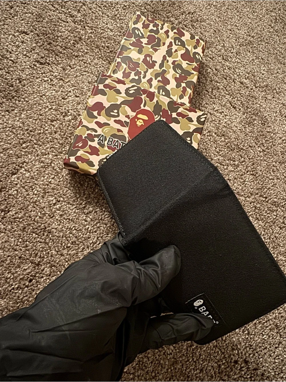 Unisex, black wallet